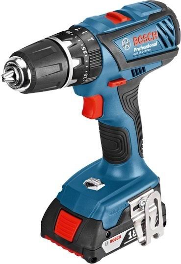 Bosch GSB 18-2-Li Plus Çift Akülü Darbeli Vidalama Makinası Li-ion 18V 2.0Ah